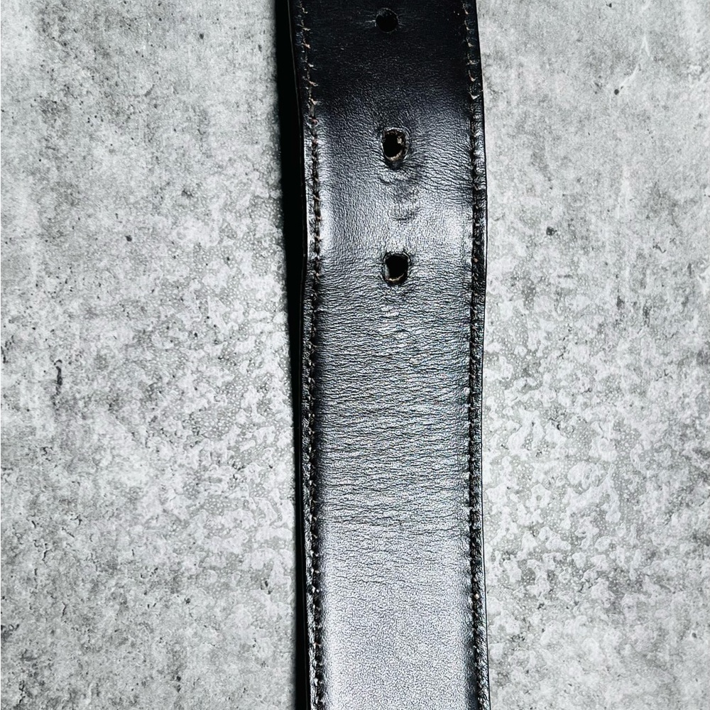 Gucci Leather Belt With G Buckle - Picture 5 of 9